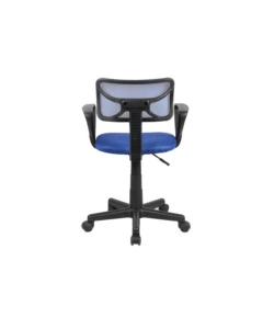 SEDIA UFFICIO BLU "SPOT2" CON BRACCIOLI, 54X87X44 CM